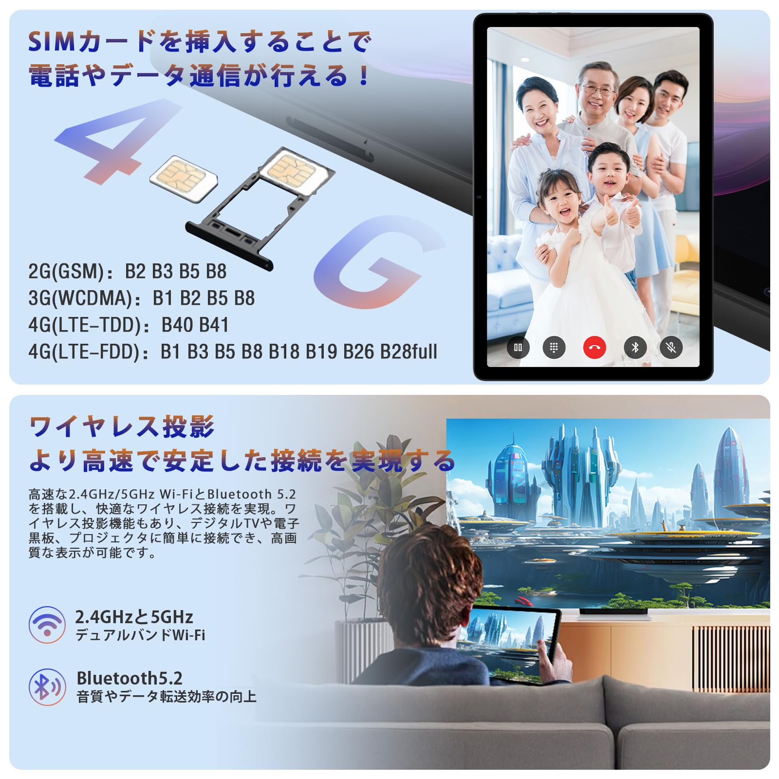 Amazon.co.jp: Android タブレットG99 AI搭載11インチアンドロイド